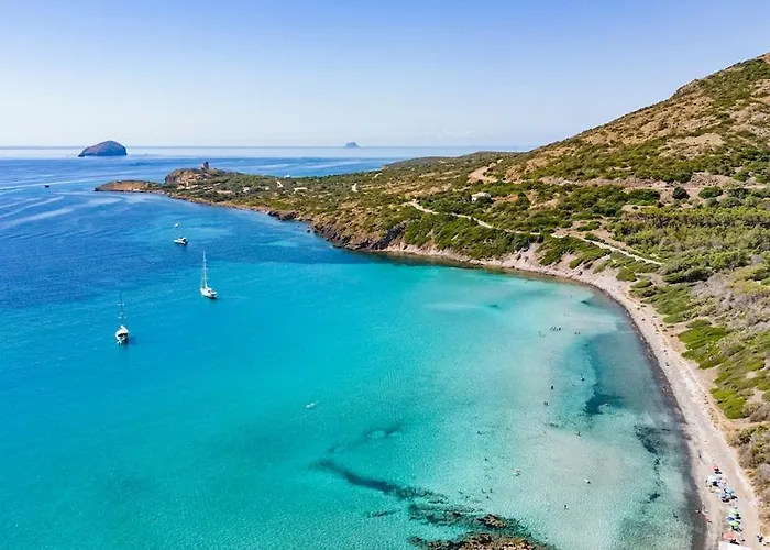 فيلة Hilltop Sardinian - 350m From A Wild Cove *