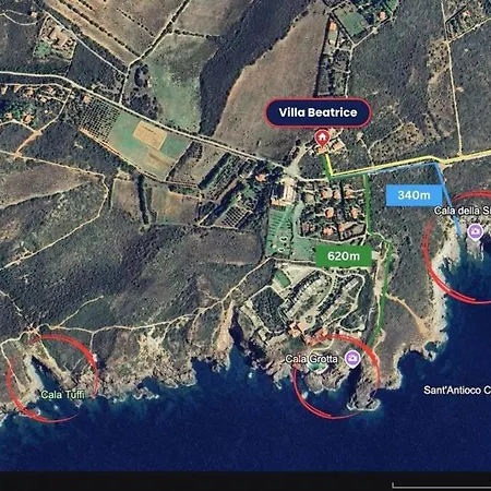 Hilltop Sardinian - 350m From A Wild Cove